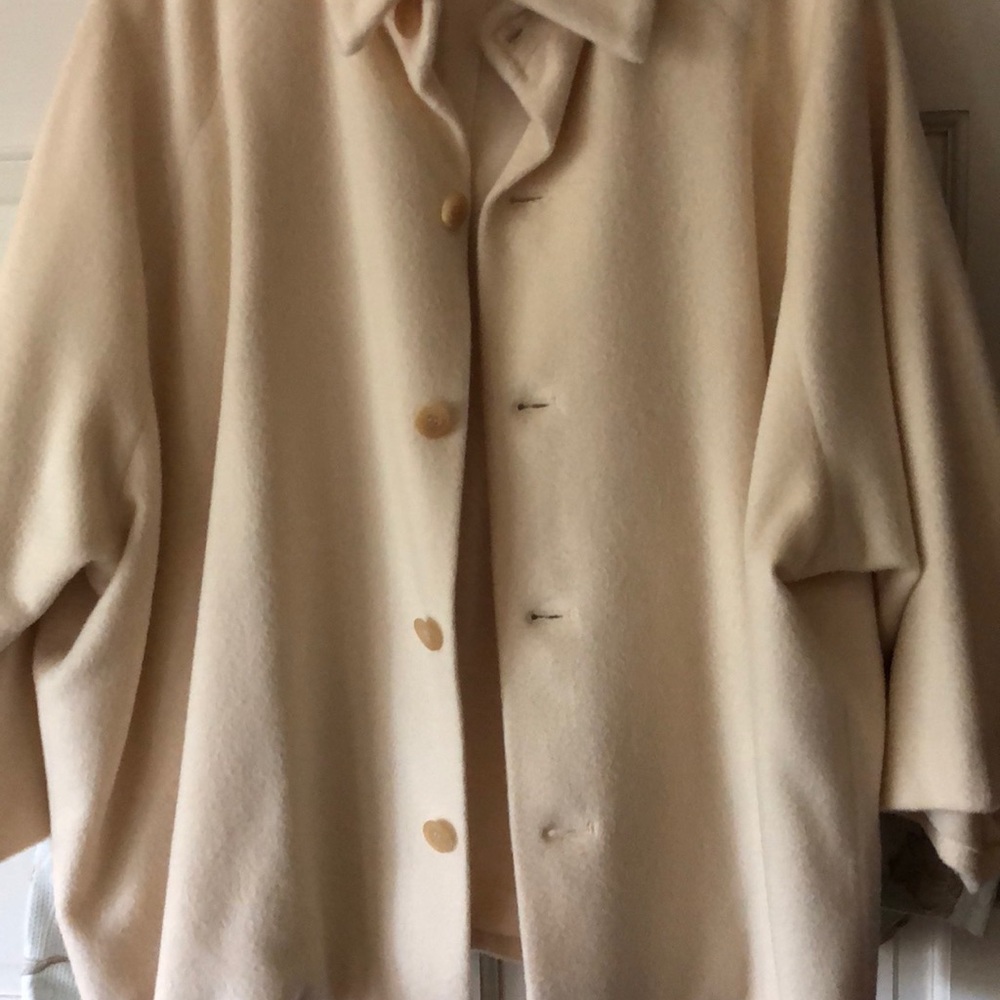 Creme 100% Cashmere Eskandar Jacket